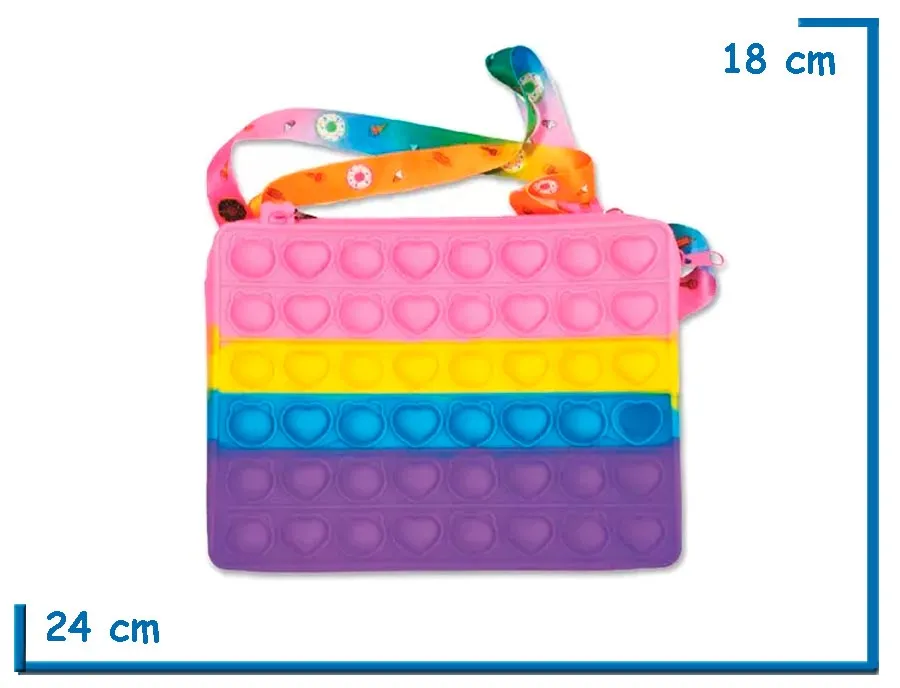 CUTIE LIFE BOLSO 4 COLORES DE SILICONA ANTIESTRES
