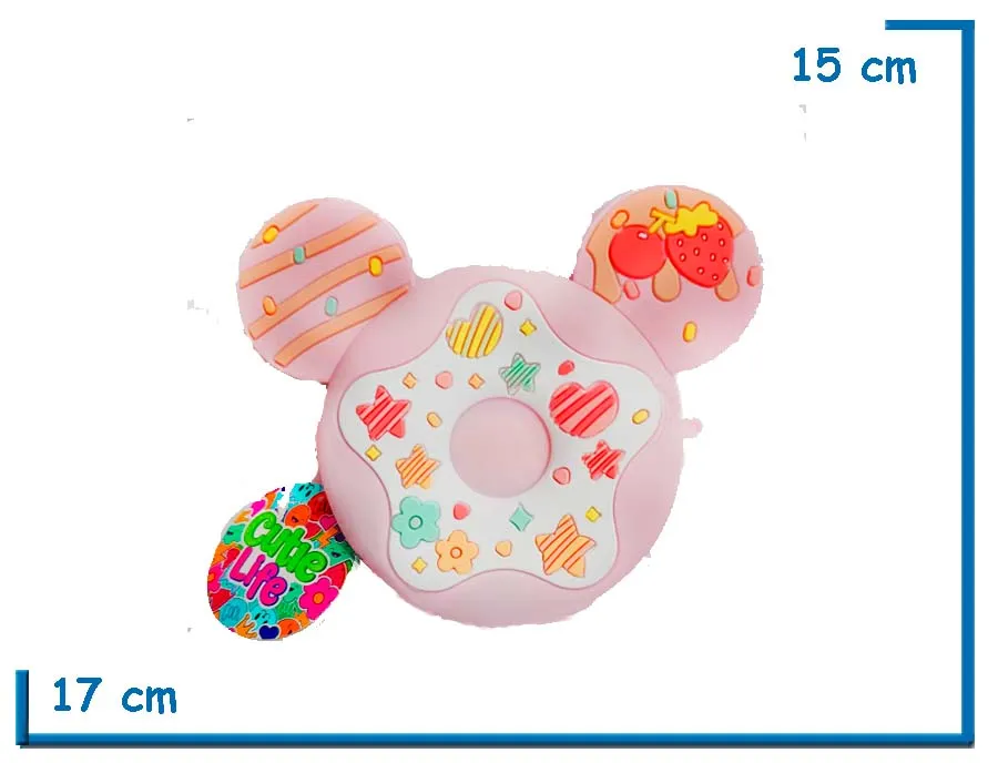 CUTIE LIFE BOLSO POP IT DONA CON OREJAS ROSA