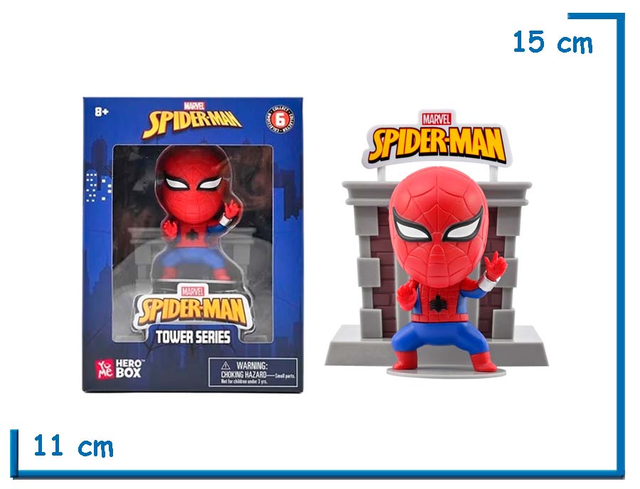 YUME HERO BOX JAPANESE SPIDER-MAN TOWER SERIES SPIDER-MAN