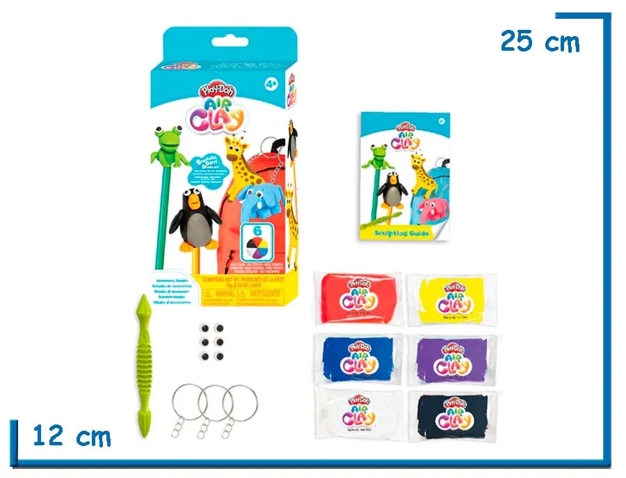 PLAY-DOH AIR CLAY ACCESORY STUDIO PACK
