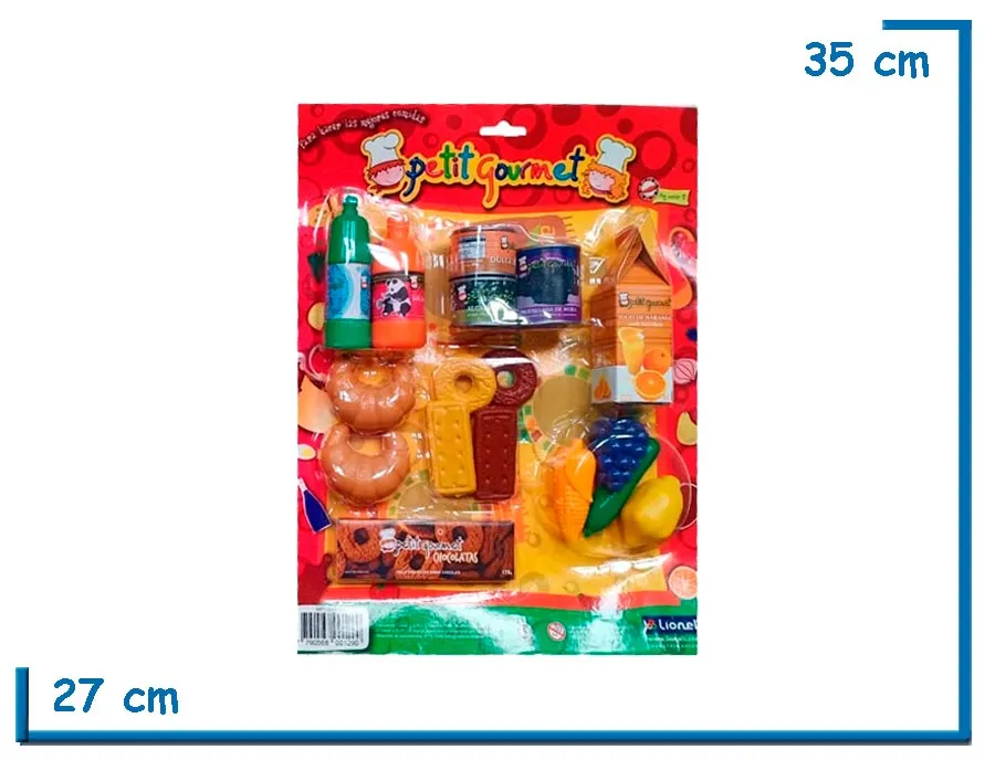 PETIT GOURMET BLISTER COMIDITAS GALLETITAS