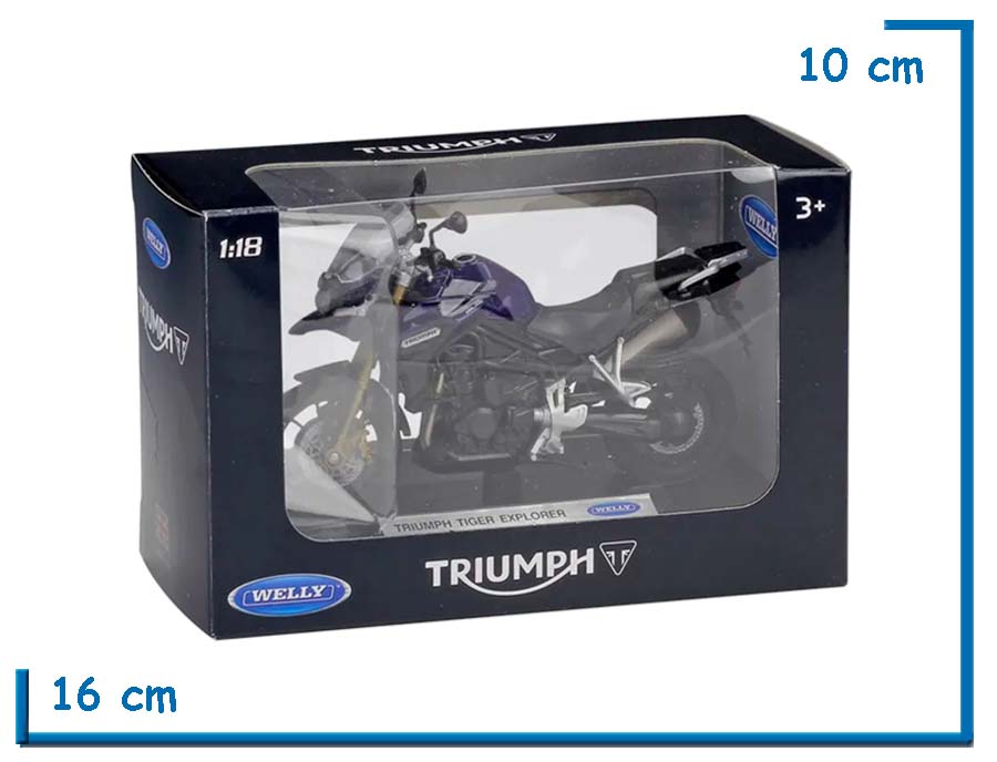 WELLY MOTO 1.18 TRIUMPH TIGER EXPLORER