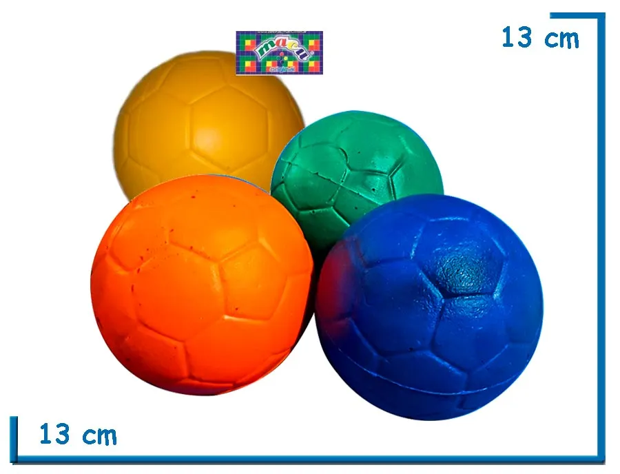 PELOTA MACU FUTBOL ESPONJOSA