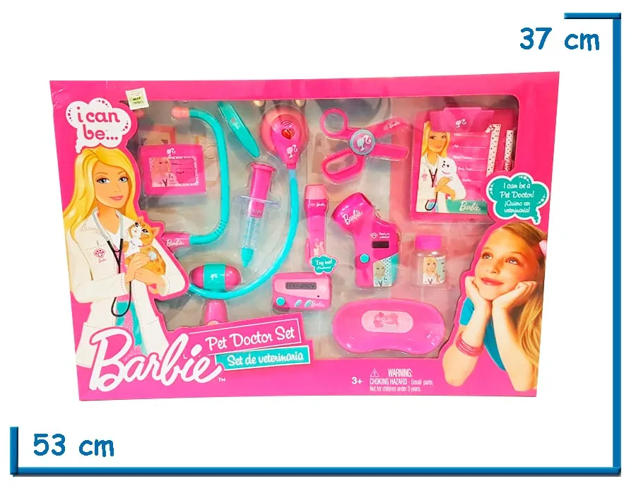 BARBIE SET VETERINARIA EN CAJA GRANDE