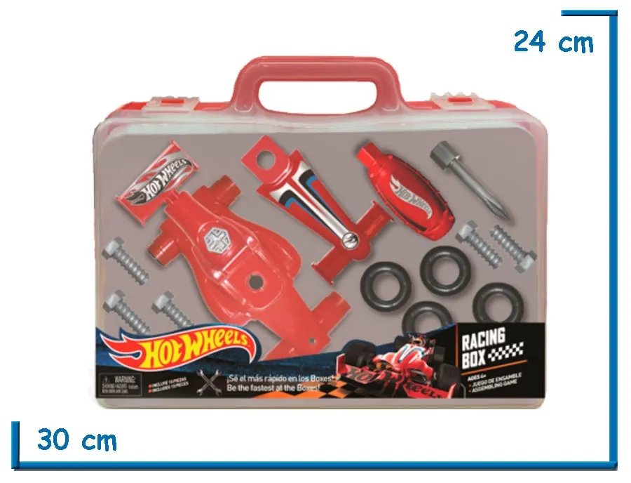 HOT WHEELS SET ARMABLE MALETIN