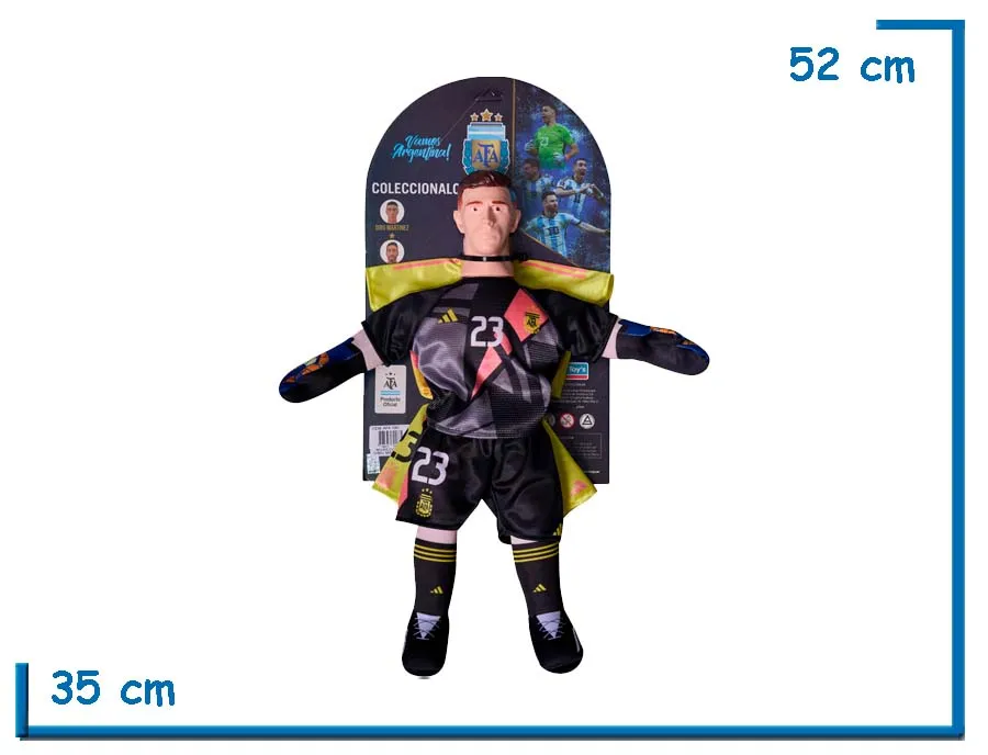 MU¥ECO SOFT AFA DIBU MARTINEZ INCLUYE EQUIPO SUPLENTE