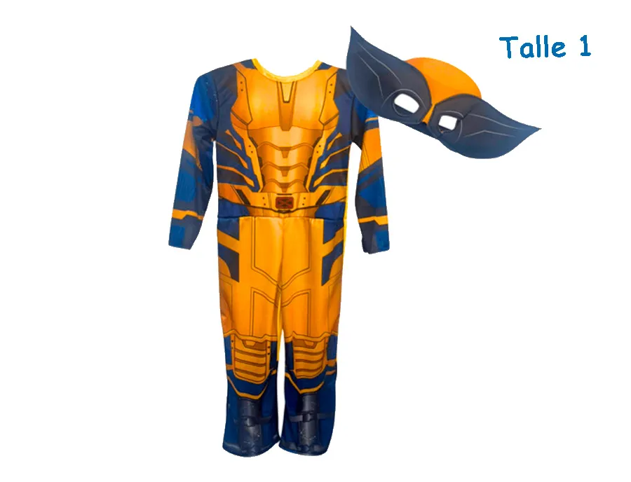 DISFRAZ T.1 WOLVERINE CLASICO