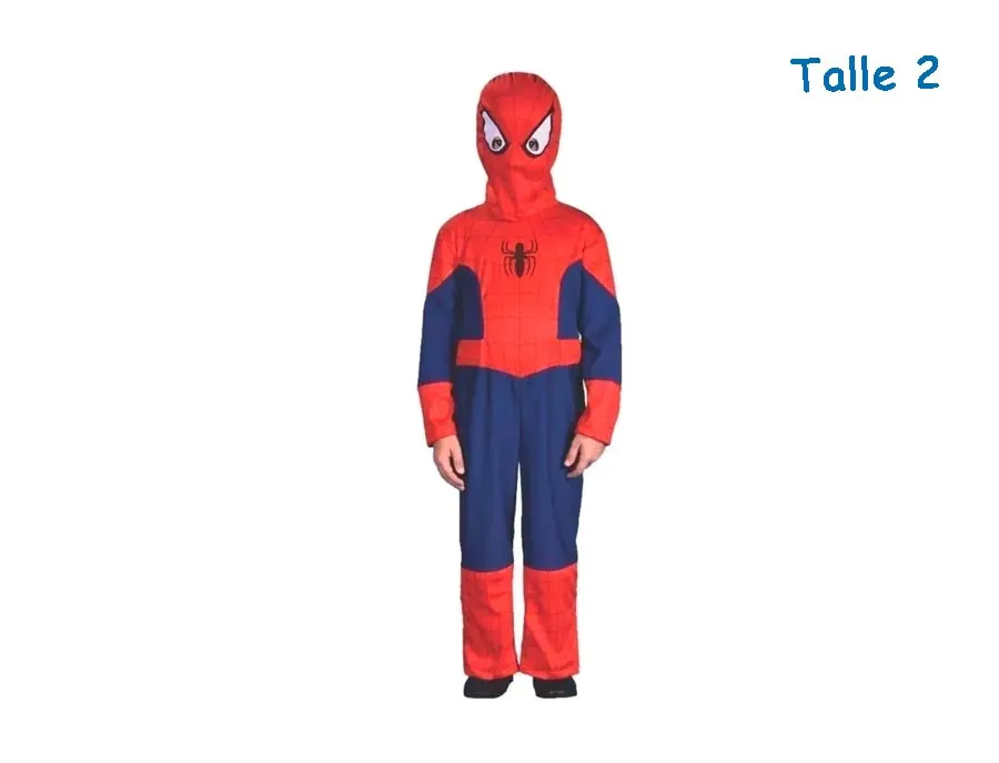 DISFRAZ T.2 SPIDERMAN CLASICO