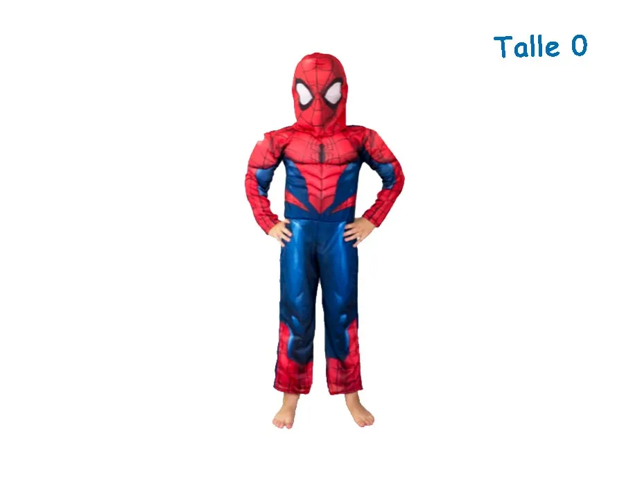 DISFRAZ T.0 SPIDERMAN HC MUSCULOSO