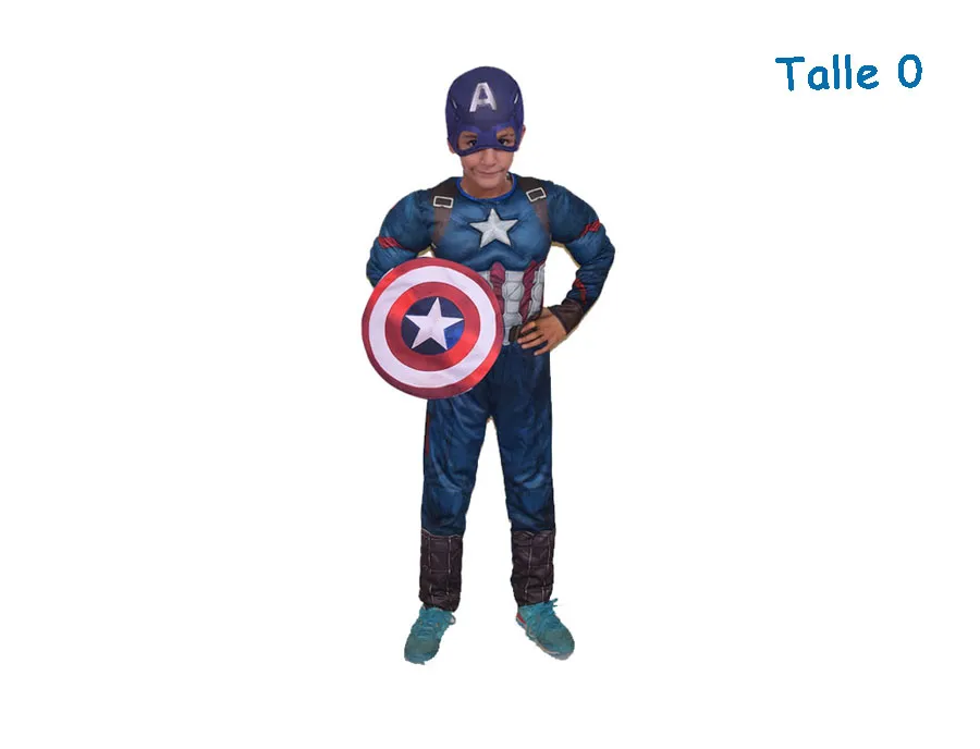 DISFRAZ T.0 CAPITAN AMERICA MUSCULOSO