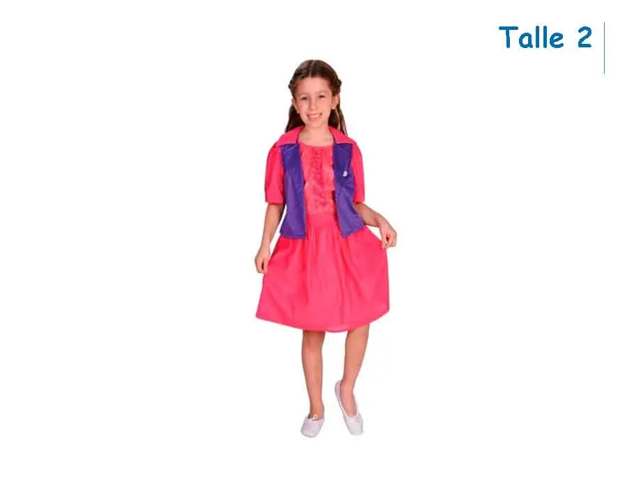 DISFRAZ T.2 VIOLETTA ECO