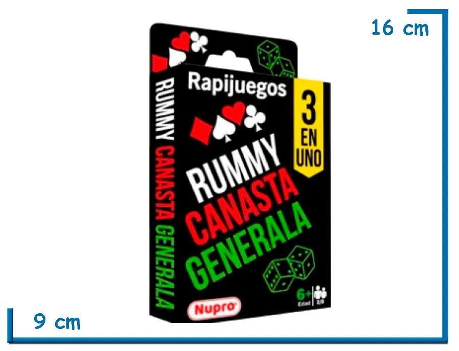 RAPI RUMMY 3 EN 1