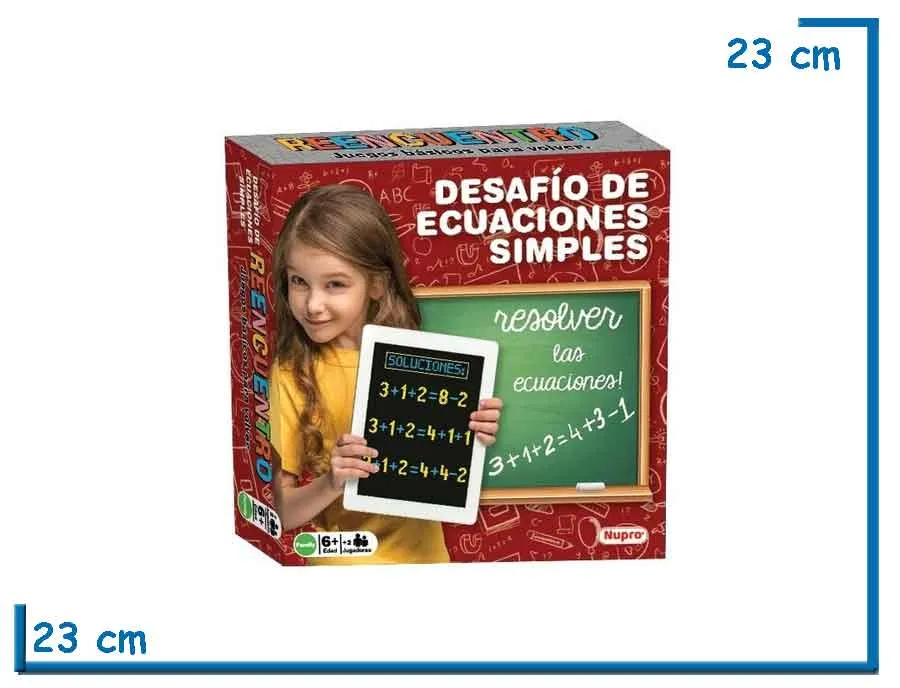 DESAFIO DE ECUACIONES SIMPLES