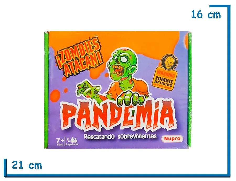 PANDEMIA ZOMBIES ATACAN JUEGO DE CARTAS