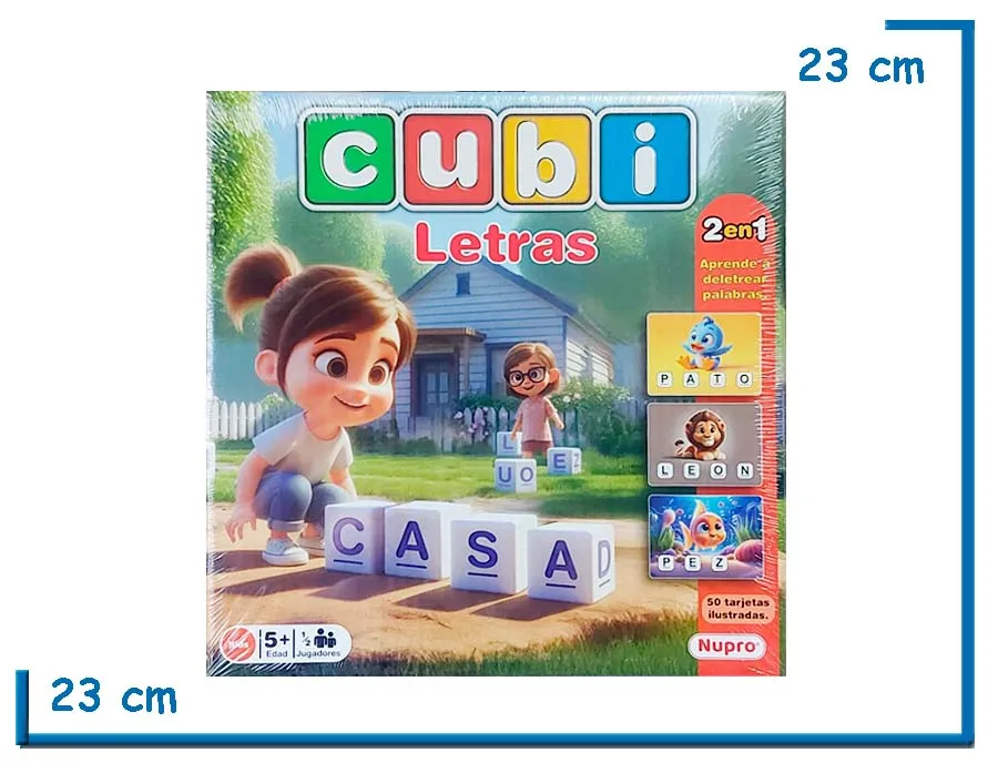 CUBI LETRAS NUEVA EDICION