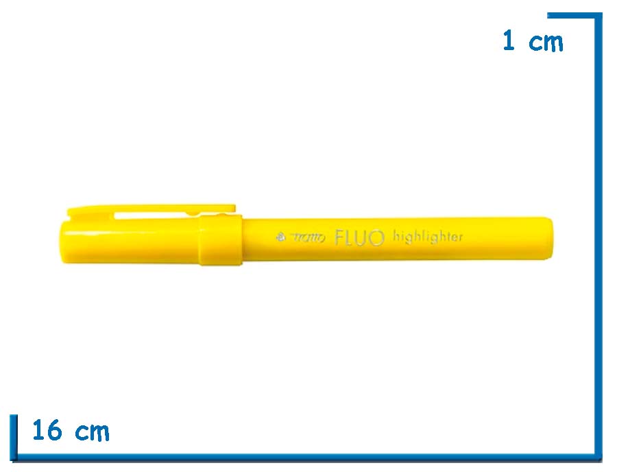 TRATTO FLUO HIGHLIGHTER RESALTADOR AMARILLO