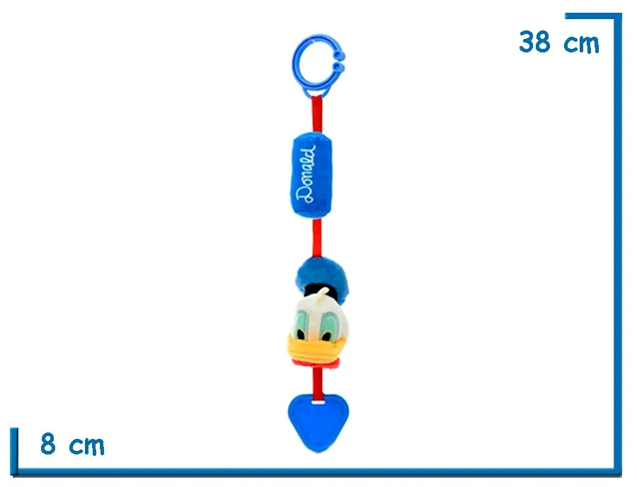 DISNEY SONAJERO CON MORDILLO DONALD