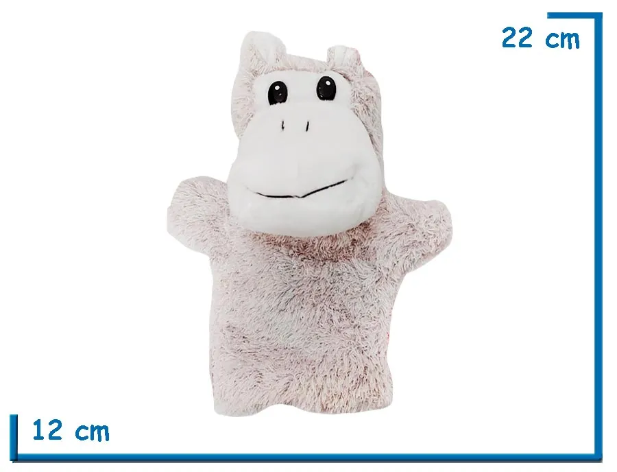 TITERE PELUCHE HIPOPOTAMO CON SONIDO