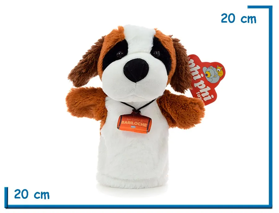 TITERE PERRO SAN BERNARDO 20CM