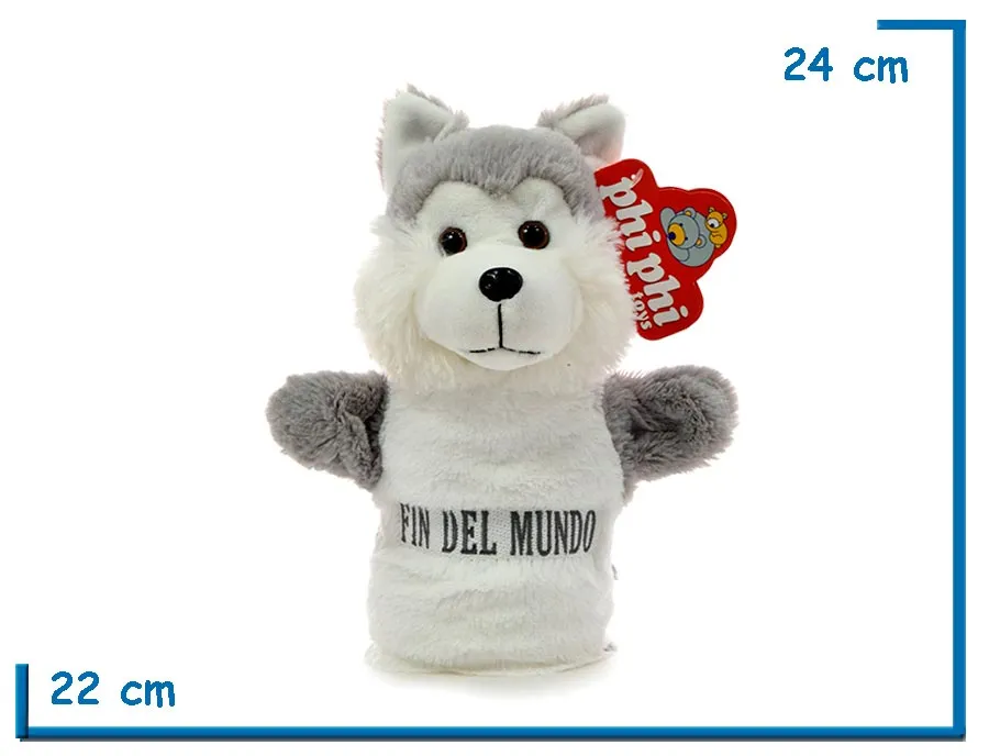 TITERE PERRO SIBERIANO 20CM