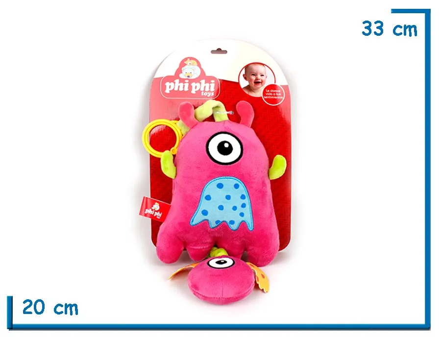 CUNERO MUSICAL MOUNSTRITO FUCSIA 33CM