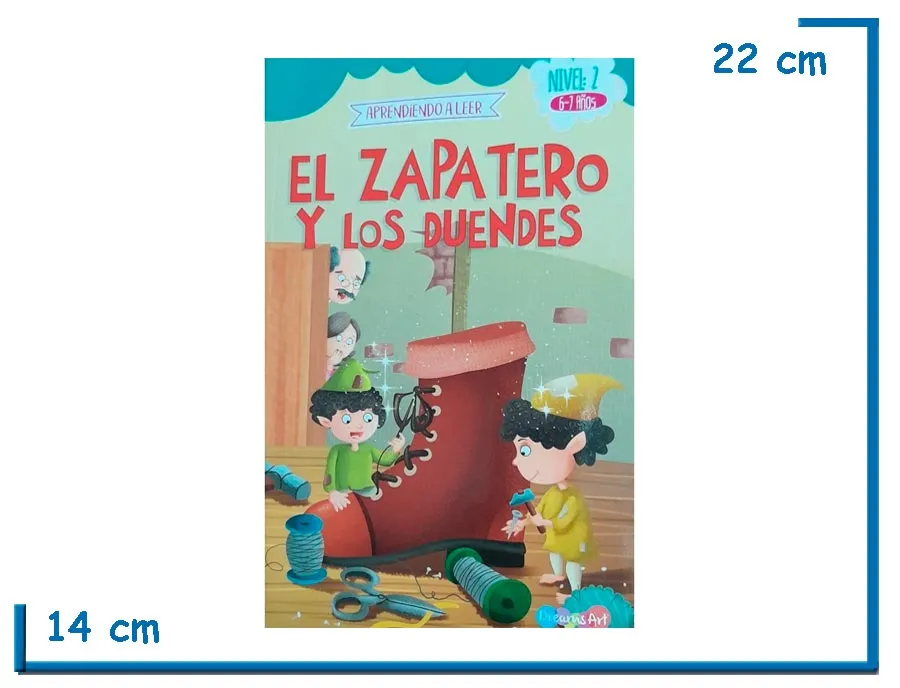 L.EL ZAPATERO Y LOS DUENDES APRENDIENDO A LEER NIVEL 2 (6-7 A¥OS)
