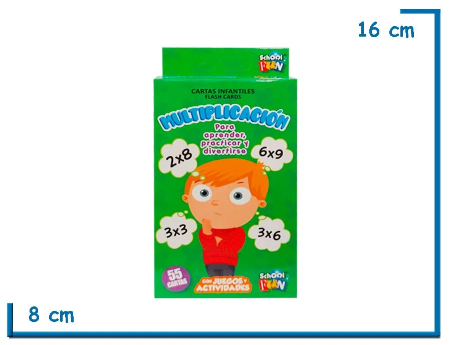 CARTAS INFANTILES MULTIPLICACION
