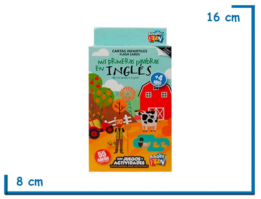 CARTAS INFANTILES MIS PRIMERAS PALABRAS EN INGLES ESPA¥OL INGLES