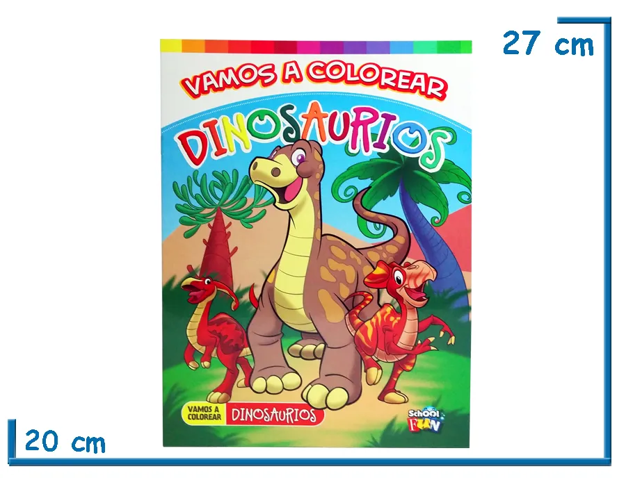 L.VAMOS A COLOREAR DINOSAURIOS