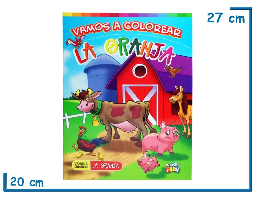 L.VAMOS A COLOREAR LA GRANJA