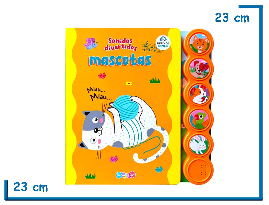 L.SONIDOS DIVERTIDOS MASCOTAS CON SONIDO