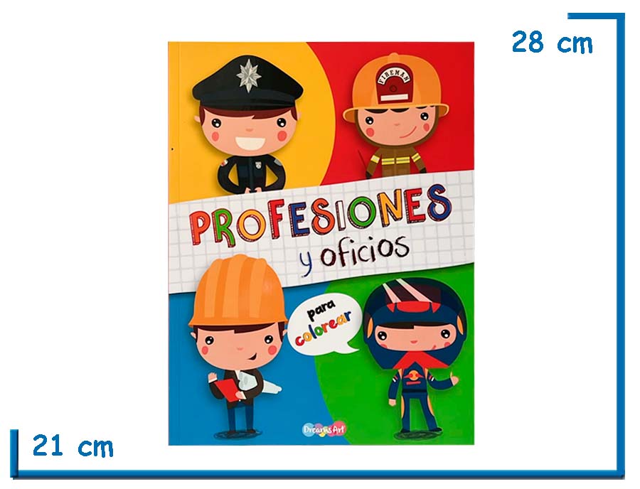 L.PARA COLOREAR PROFESIONES Y OFICIOS