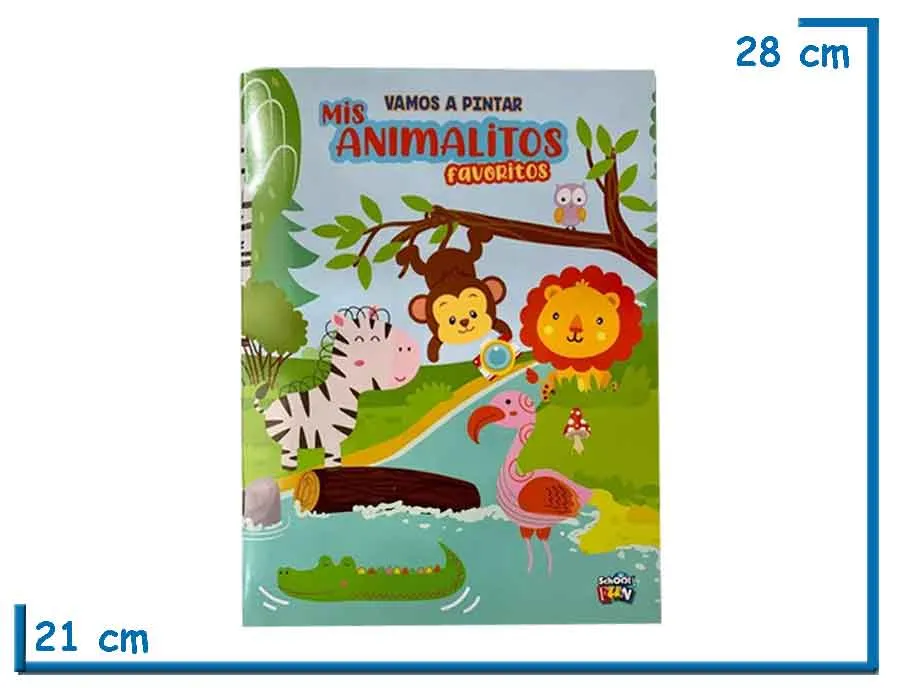 L.VAMOS A PINTAR ANIMALITOS FAVORITOS