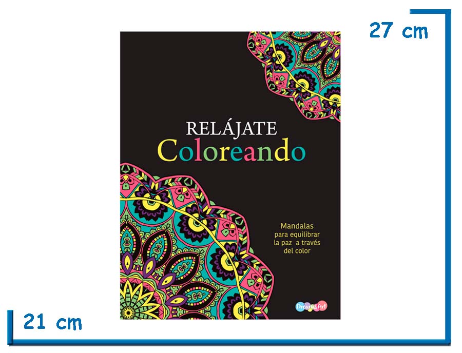 L.RELAJATE COLORANDO MANDALAS 24 PAGINAS
