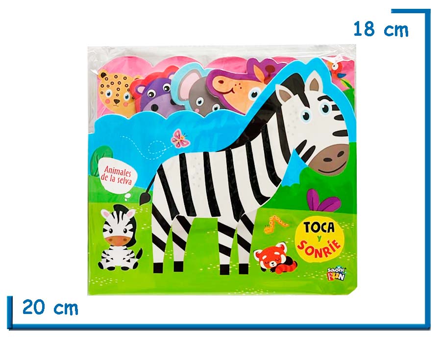 L.TOCA Y SONRIE ANIMALES DE LA SELVA
