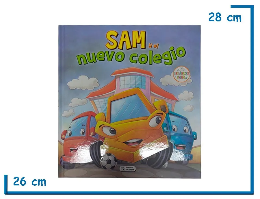 L.SAM Y EL NUEVO COLEGIO TAPA DURA