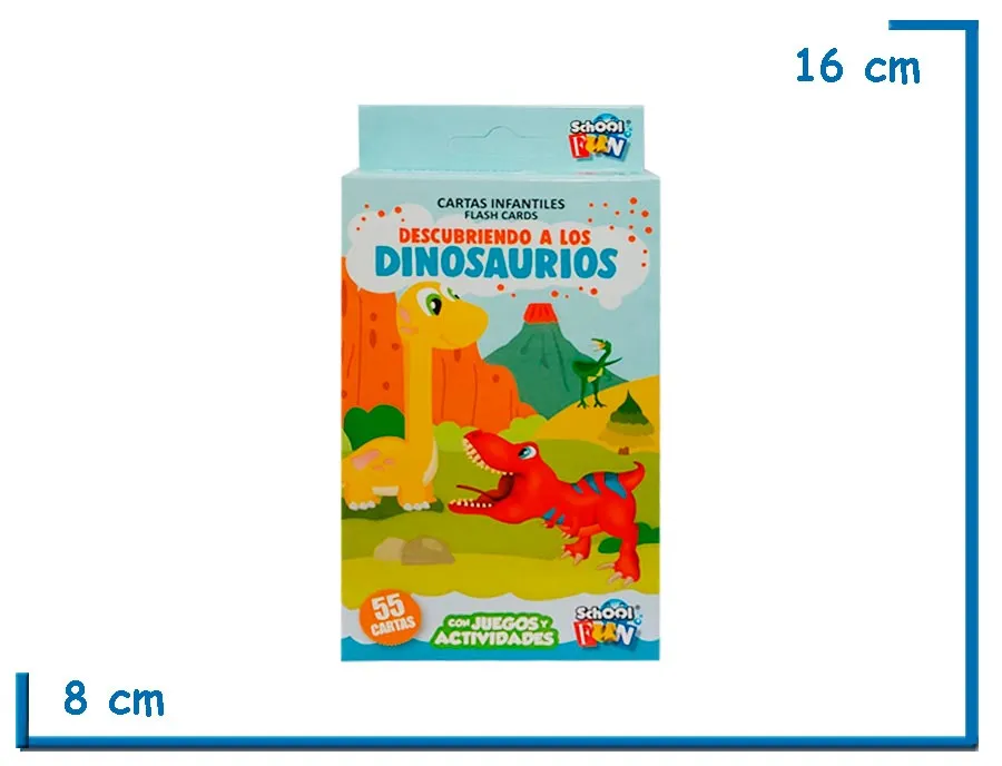 CARTAS INFANTILES DESCUBRIENDO A LOS DINOSAURIOS