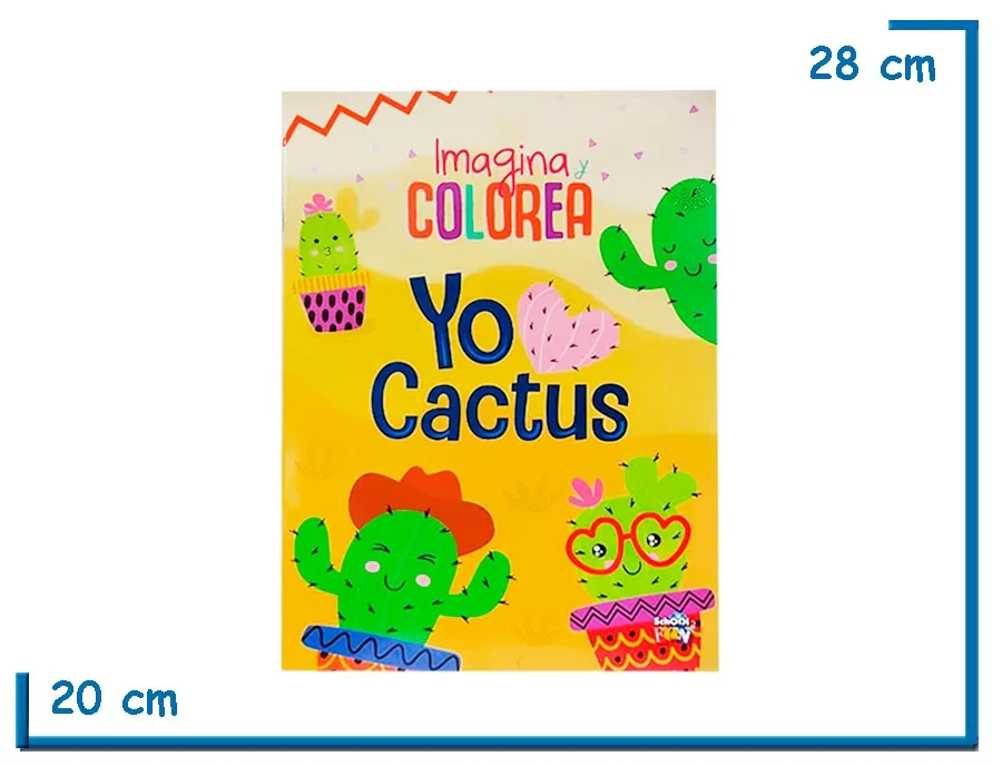 L.IMAGINA Y COLOREA YO L CACTUS