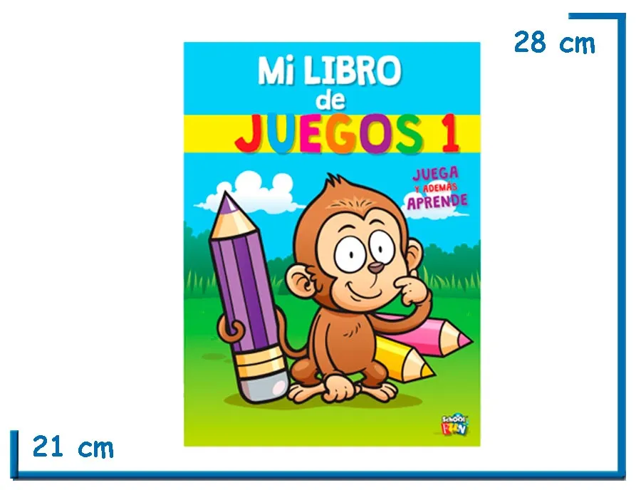 L.MI LIBRO DE JUEGOS 1 MONO