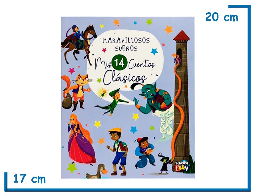 L.MARAVILLOSOS SUE¥OS MIS 14 CUENTOS CLASICOS