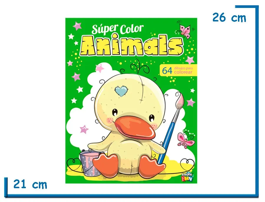 L.SUPER COLOR ANIMALS PATO