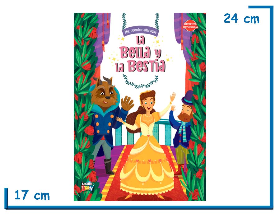 L.MIS CLASICOS ADORADOS LA BELLA Y LA BESTIA