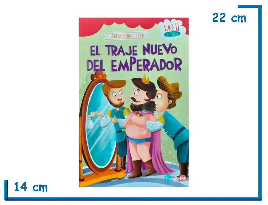 L.EL TRAJE NUEVO DEL EMPERADOR APRENDIENDO A LEER NIVEL 0 (4-5 A¥OS)