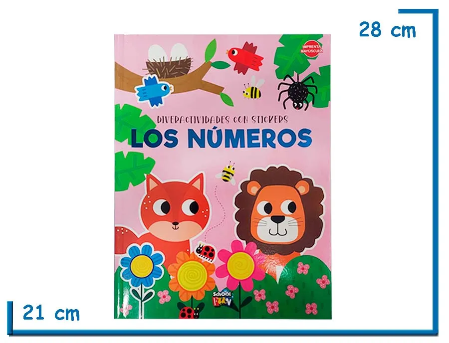L.DIVERACTIVIDADES LOS NUMEROS CON STICKERS