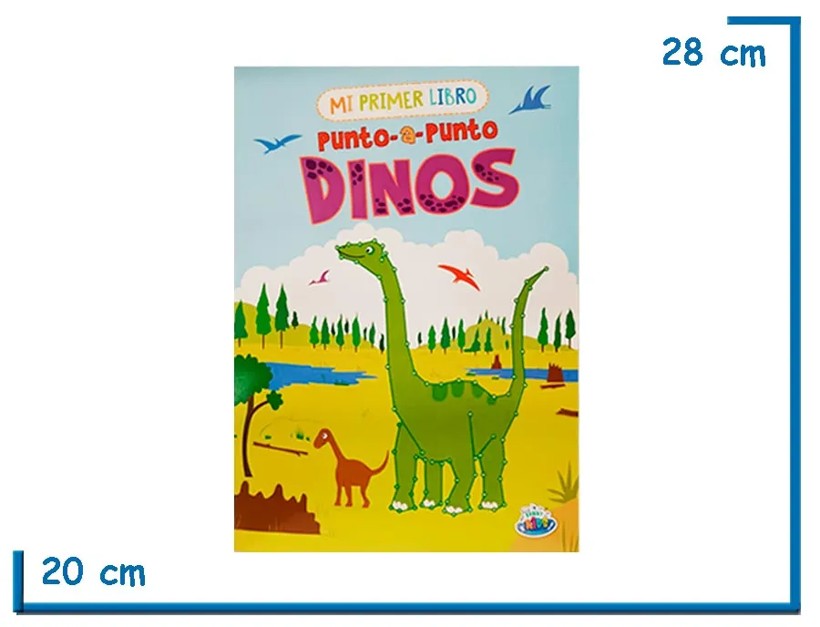 L.MI PRIMER LIBRO PUNTO A PUNTO DINOS