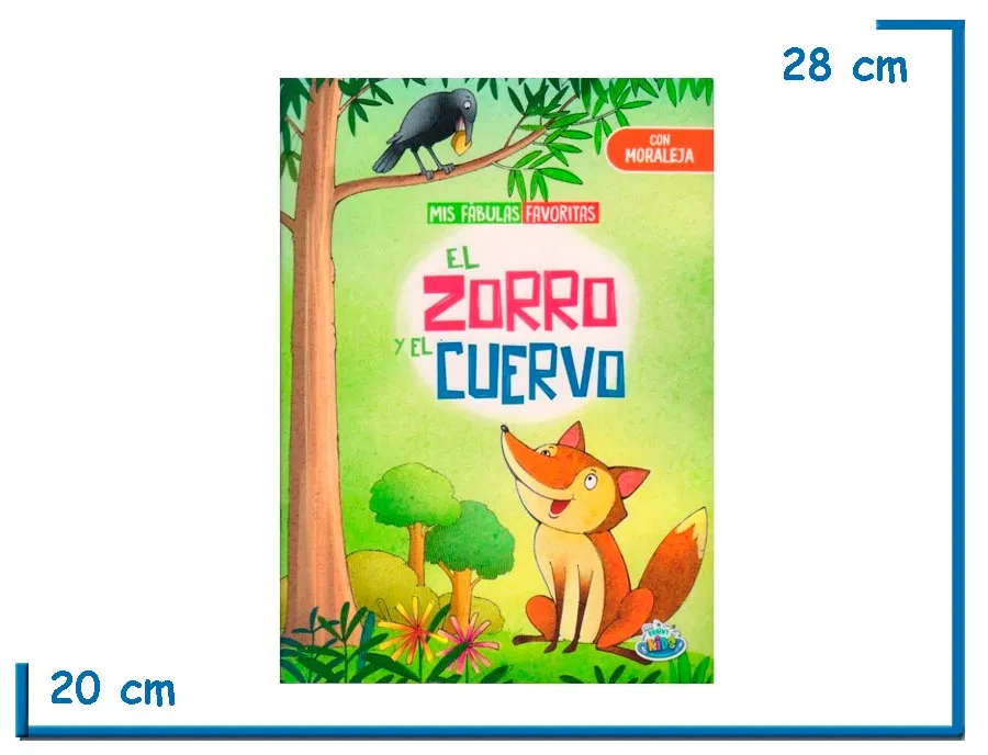 L.MIS FABULAS FAVORITAS EL ZORRO Y EL CUERVO