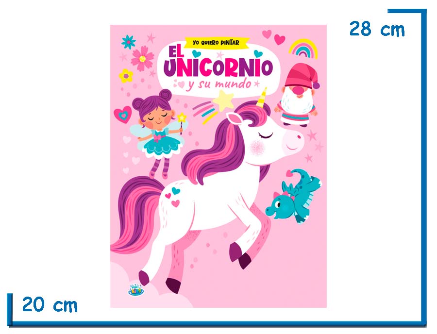 L.YO QUIERO PINTAR EL UNICORNIO Y SU MUNDO