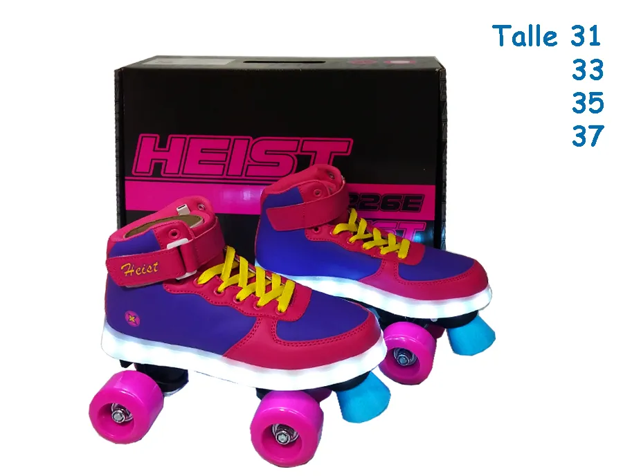 PATIN FUCSIA LED HEIST 226E