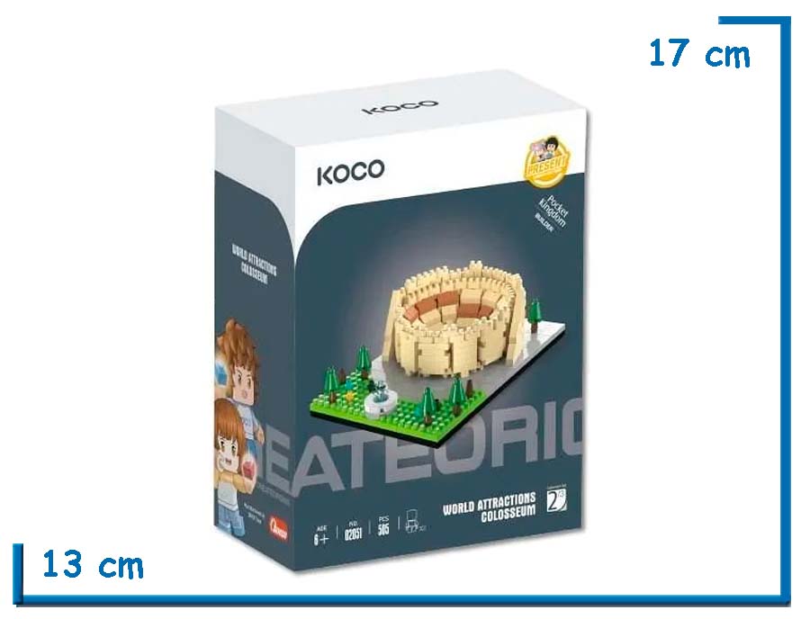 KOCO WORLD ATTRACTIONS COLOSSEUM 505 PZS