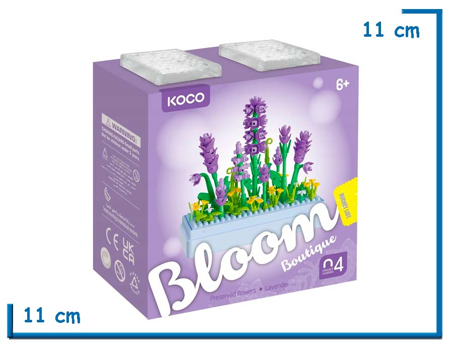 KOCO BLOOM BOUTIQUE PRESERVED FLOWERS LAVENDER 239 PZS